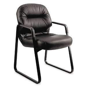  HON : Leather 2090 Pillow Soft Series Guest Arm Chair 