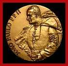   / Blessed Pope John Paul II / Our Lady of Fátima Bronze Medal