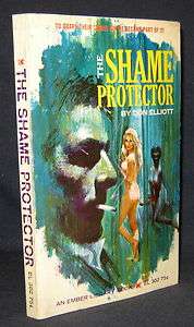 Don Elliott THE SHAME PROTECTOR Ember Library #302 Robert Silverberg 