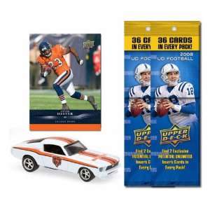 Chicago Bears 1967 Ford Mustang Fastback Die Cast with Devin Hester 