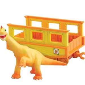  Dinosaur Train Ned Collectible Figure & Train Car: Toys 