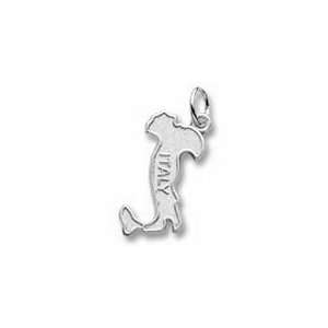  Italy Charm   Sterling Silver Jewelry