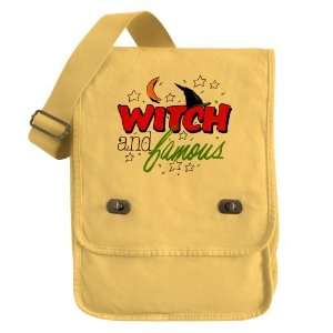   Bag Yellow Halloween Witch and Famous with Witch Hat 