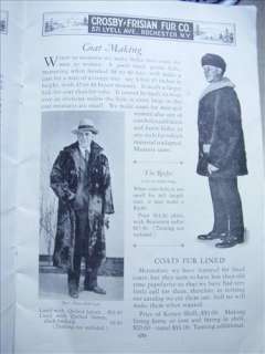 RARE 1920s VTG Fur On Horsehide Gangster Coat  