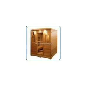   LD Series 4 Person Ceramic Sauna   Cedar Wood: Patio, Lawn & Garden