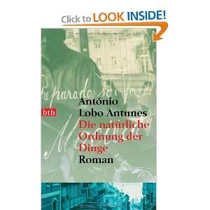   Ordnung der Dinge (9783442733897) Antonio Lobo Antunes Books