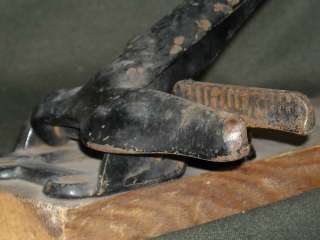 Antique Iron Nutcracker Tool Museum Item  