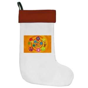  Christmas Stocking 70s Spiral Peace Symbol: Everything 