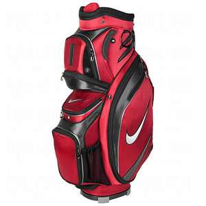 NEW NIKE M9 Cart Golf Bag   RED/BLACK/GREYISH  