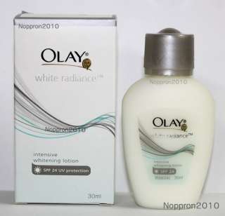 OLAY white radiance intensive whitening lotion SPF 24 30ml.  