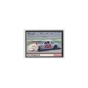  1991 Traks #55   Ted Musgrave w/Car Sports Collectibles