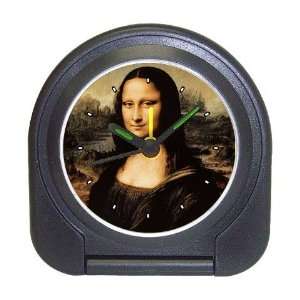  Mona Lisa Da Vinci Travel Alarm Clock: Home & Kitchen