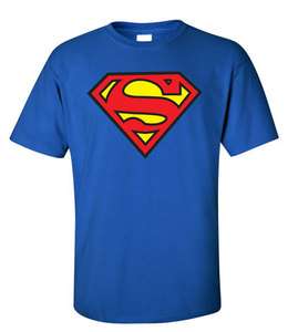 BRAND NEW SUPERMAN T SHIRT *ABSOLUTE BARGAIN* S,M,L,XL  