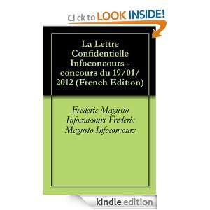 La Lettre Confidentielle Infoconcours   concours du 19/01/2012 (French 