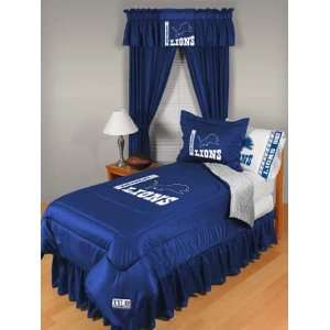 Detroit Lions Bedding   Locker Room Comforter