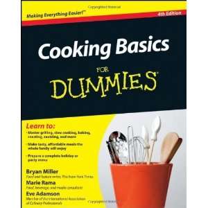  Cooking Basics For Dummies [Paperback] Bryan Miller 