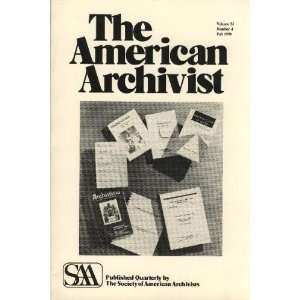  The American Archivist, Vol 53 No. 4, Fall 1990 David 