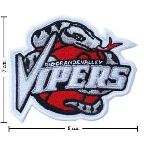  Rio Grande Valley Vipers Logo Embroidered Iron on Patches 