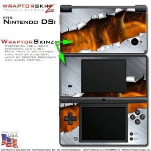   Ripped Metal Fire WraptorSkinz Skins (DSi NOT INCLUDED) Video Games