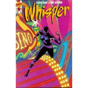 Whisper (First Comics #26) July 1989 Steven Grant  Books