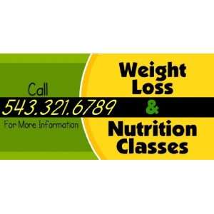   : 3x6 Vinyl Banner   Weight Loss & Nutrition Classes: Everything Else
