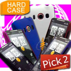 RUBBER SKIN HARD CASE COVER SPRINT HTC EVO 4G EVO4G  