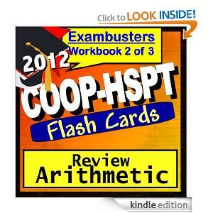 COOP HSPT Study Guide 2012 Arithmetic Review  COOP Math Flashcards 