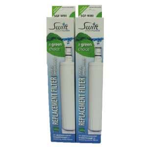  Swift Green Filters SGF W80 Refrigerator Water Filter, 2 