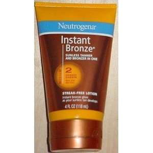  Neutrogena Instant Bronze Sunless Tanner and Bronzer in 