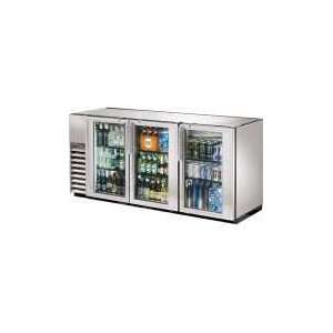   Door Stainless Steel Back Bar Cooler  504 Can Capacity Appliances