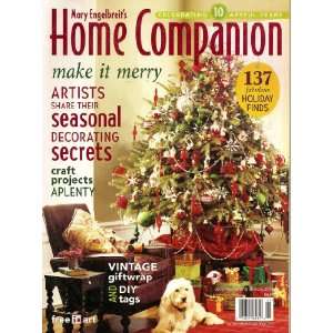   Home Companion Magazine (December 2007/January 2008) Books