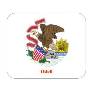  US State Flag   Odell, Illinois (IL) Mouse Pad Everything 