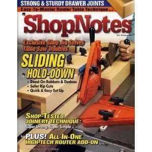   , November/December 2007, Volume 16, Number 96: ShopNotes: Books