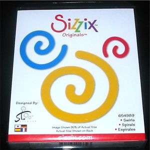 Sizzix Originals Die: SWIRLS   I combine shipping!  