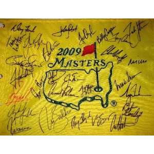  27 of the Greatest Golfers   Autographed Pin Flags