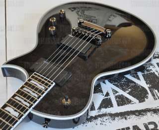 ESP Eclipse II MYBLK Electric Guitar in Mystic Black w/case Made in 