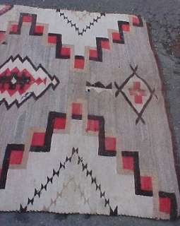 Old Rug Blanket American Indian ? South Western 48 X 77 NR  