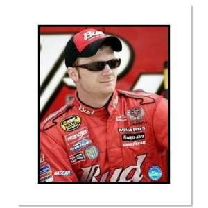 Dale Earnhardt Jr NASCAR Auto Racing Double Matted:  Sports 
