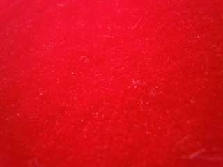 Dm55 Per Meter Red Plain Colour Velvet Sofa/Cushion Cover Fabric 