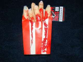 Gross Finger French Fries Horror Prop Used Meat SALE  