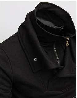 wholesale Korean Style Double High Lapel Collar Pocket Embellished 