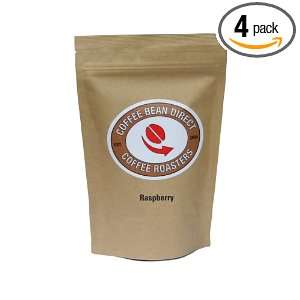Coffee Bean Direct Raspberry Flavored Loose Leaf Tea, 5 Ounce Bags 