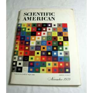  Scientific American Magazine November 1959: Scientific American: Books