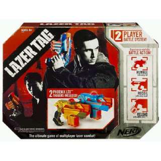 Lazer Tag 2 Player Battle System   Pheonix LTX Laser Guns   Brand New 