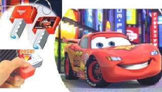 Disney Pixar Cars 2 Capsule Key Flashlight Light Projector Lightning 