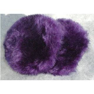Purple Faux Fur Ear Muffs EM / FFpo3B