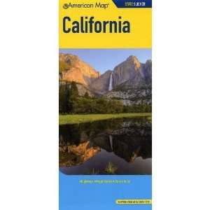  American Map 611412 California State Slicker Map