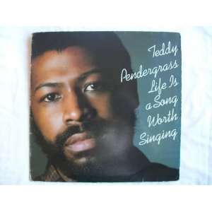  TEDDY PENDERGRASS Life is a Song Worth Singing LP: Music
