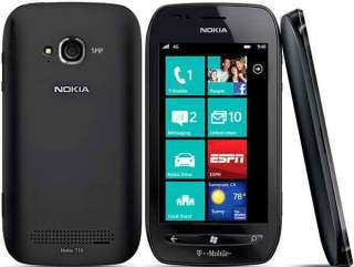 New TMobile Nokia Lumia 710 4G Black White Door Back Cover Battery 