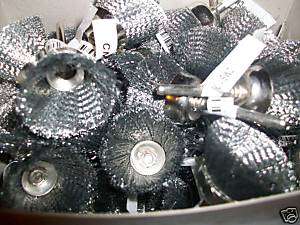 36pc STAINLESS WIRE CUP WHEELS BRUSHES 4 DREMEL CMS100  
